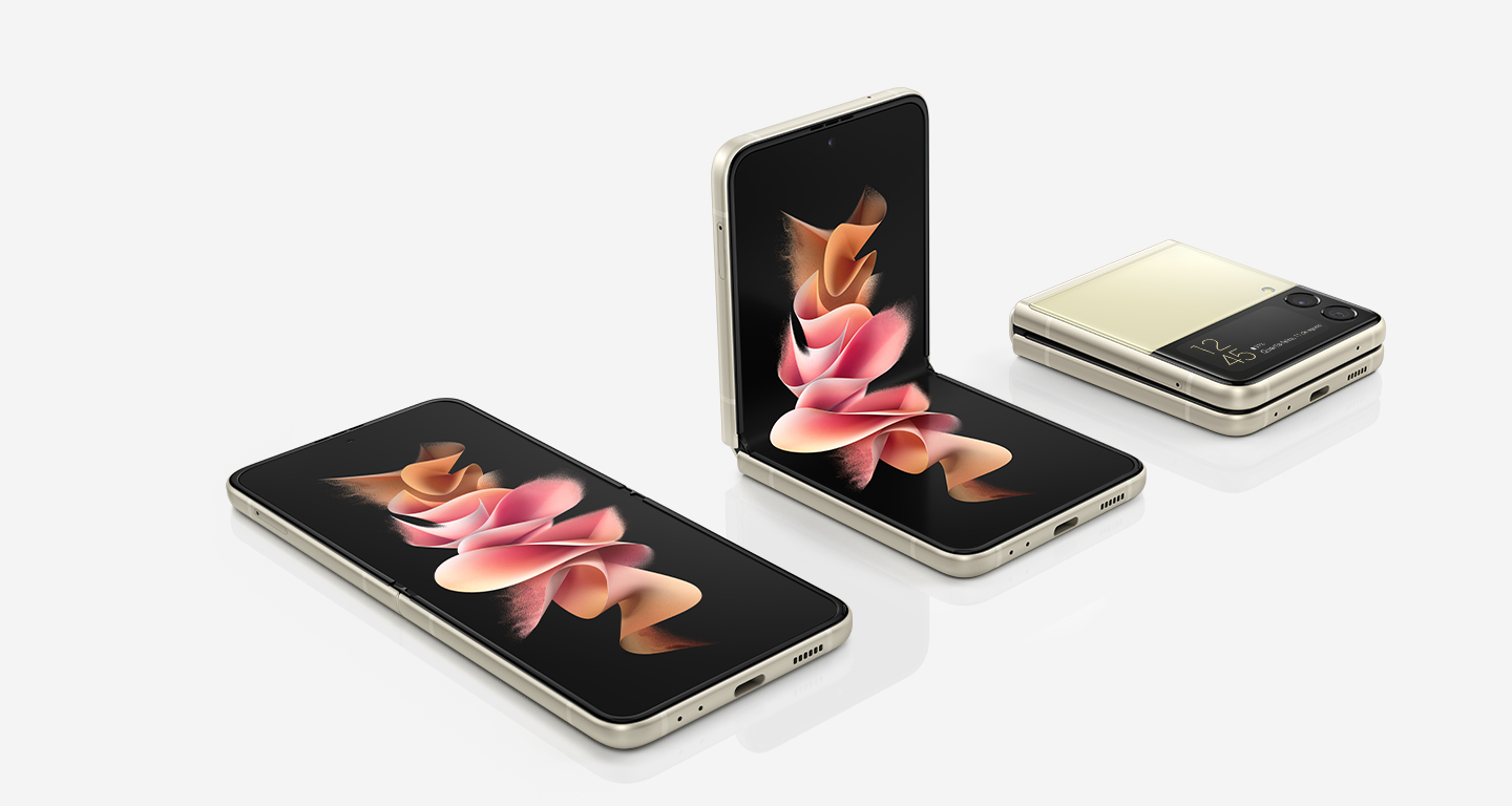 Celular SAMSUNG GALAXY Z FLIP3 128GB CREME | Loja Claro